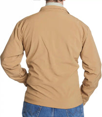 Laminated Full-Zip Jacket