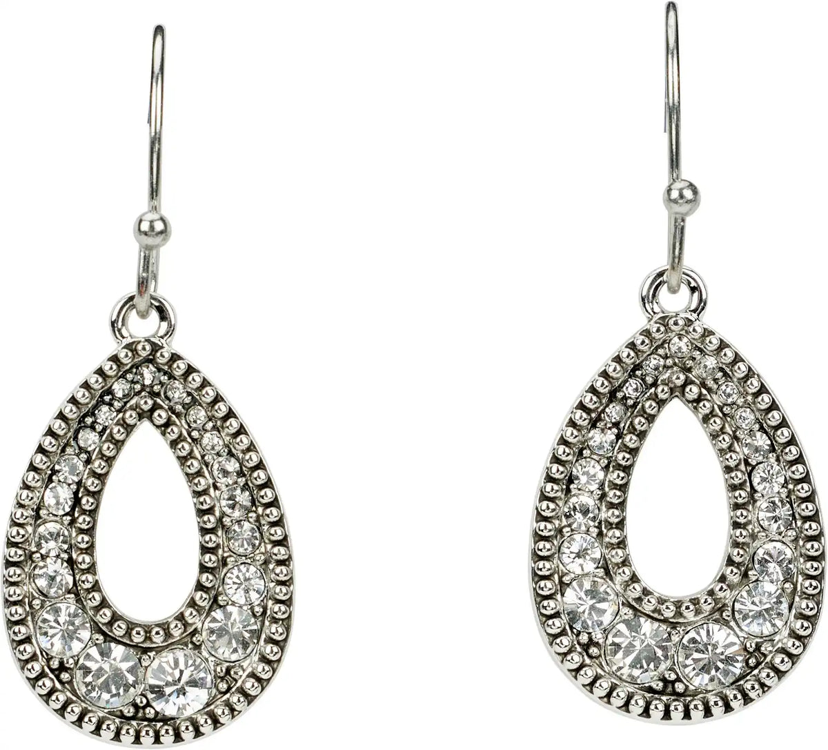 Oval Pendant Earrings