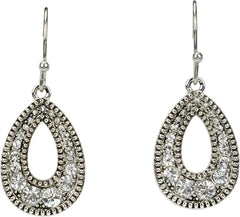 Oval Pendant Earrings