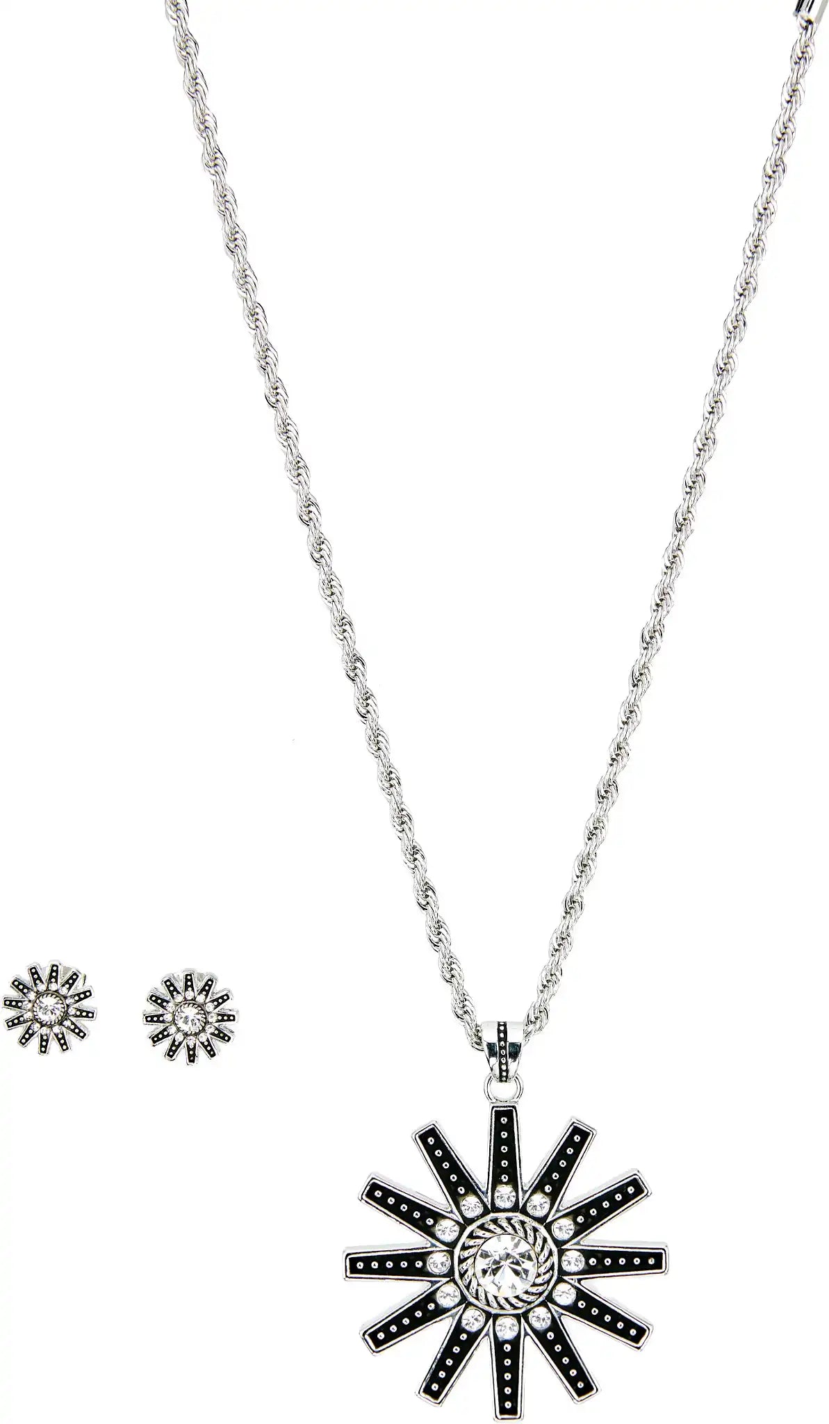 Justin Women's Spur Rowel Jewelry Set