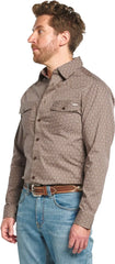 Pendant Stripe Long Sleeve Shirt