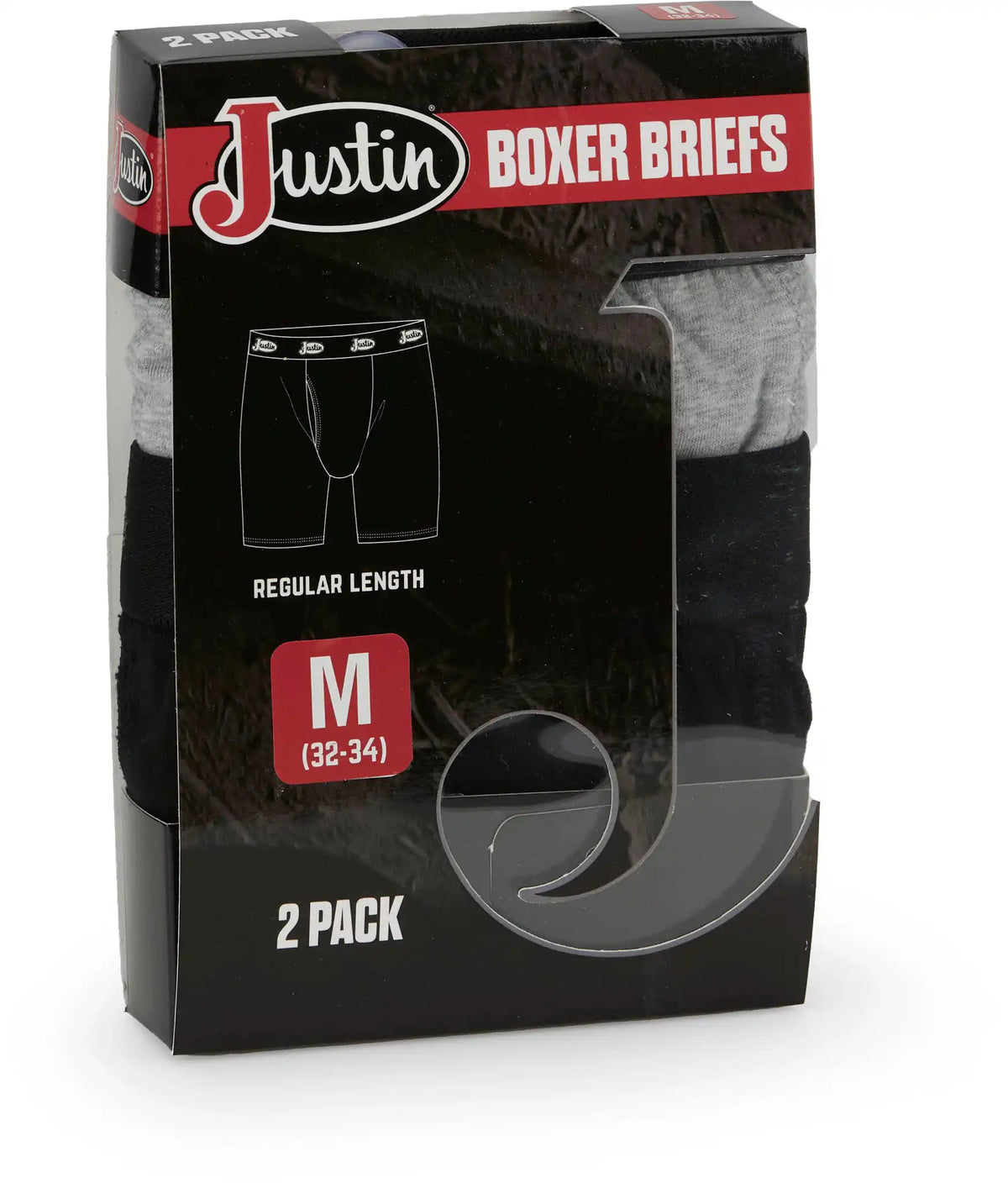 Justin Mens Boxer Briefs