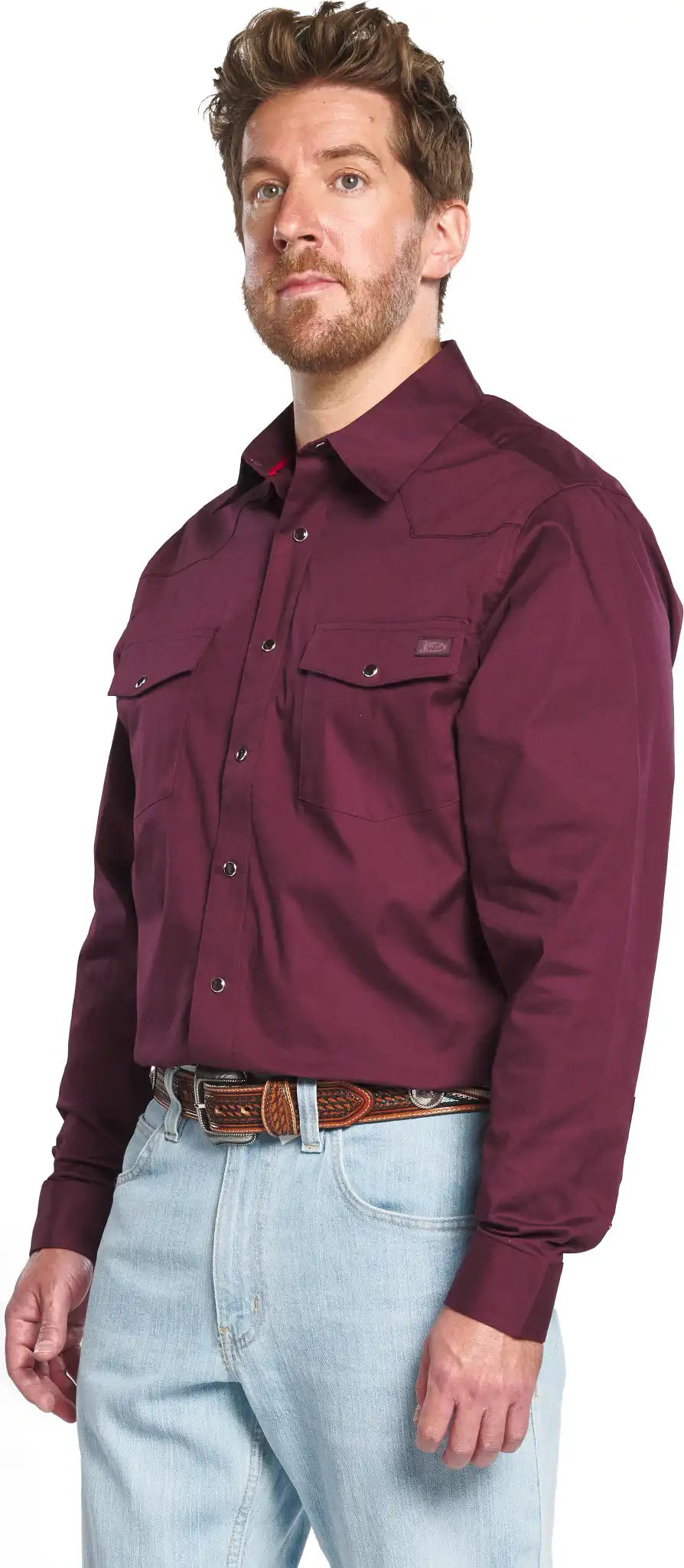 Long Sleeve Snap Down