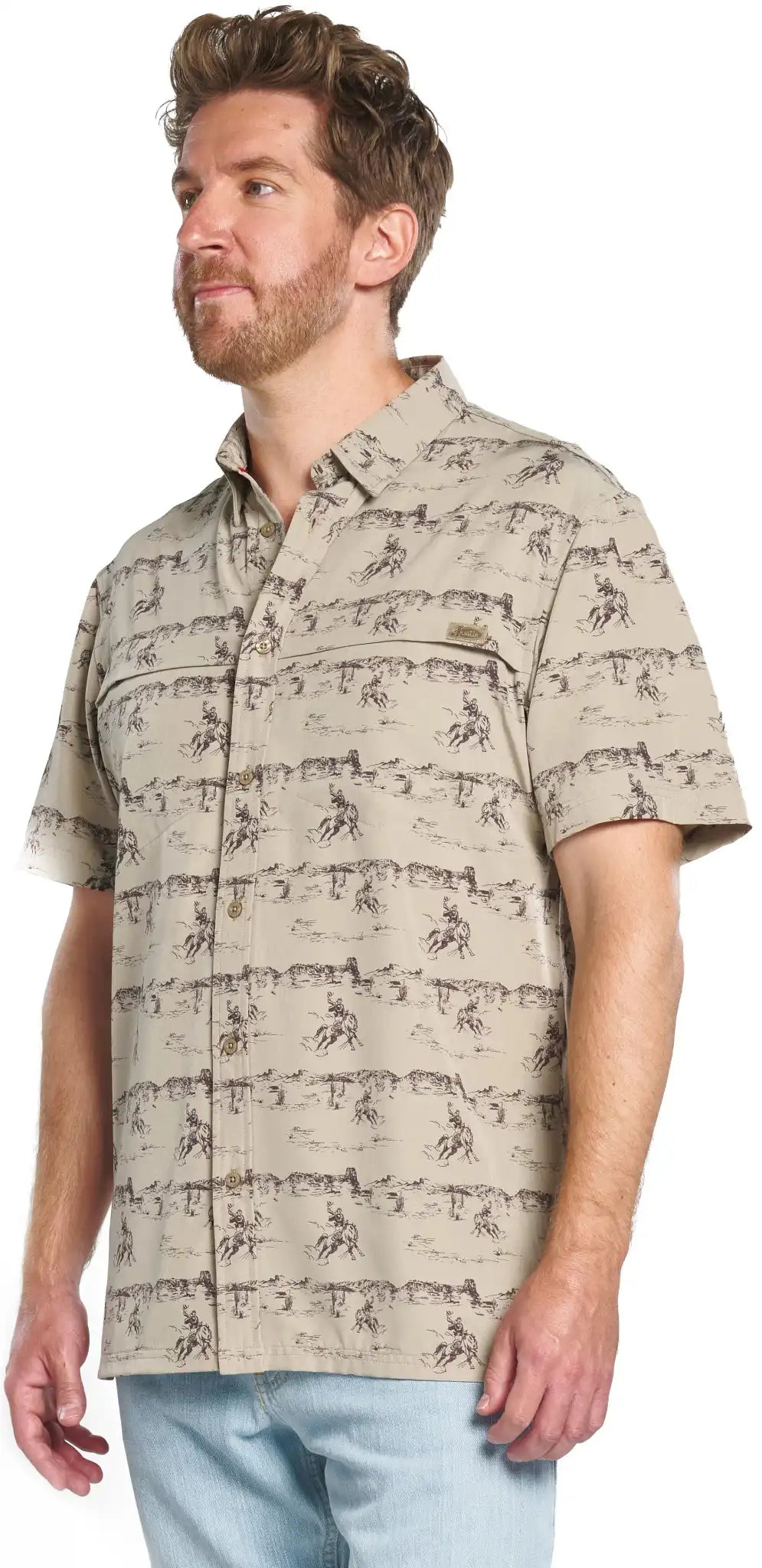 Short Sleeve Button Up Shirt