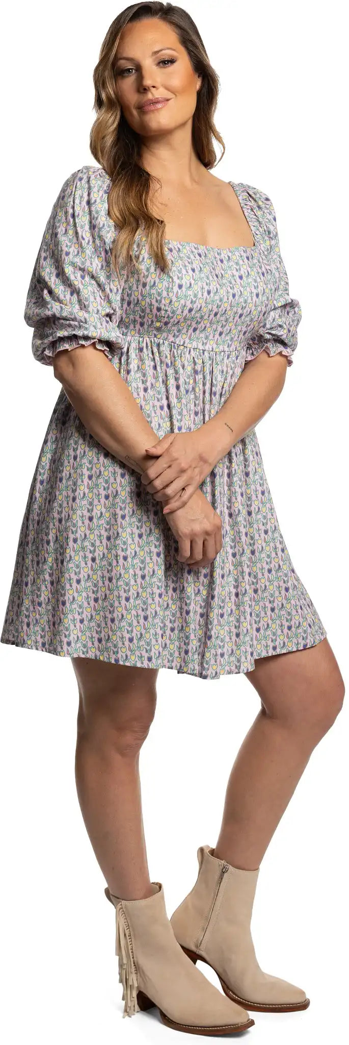 Justin Puff Sleeve Sundress