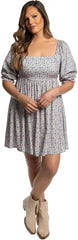 Justin Puff Sleeve Sundress