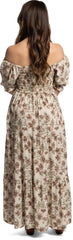 Justin Smocked Maxi Dress
