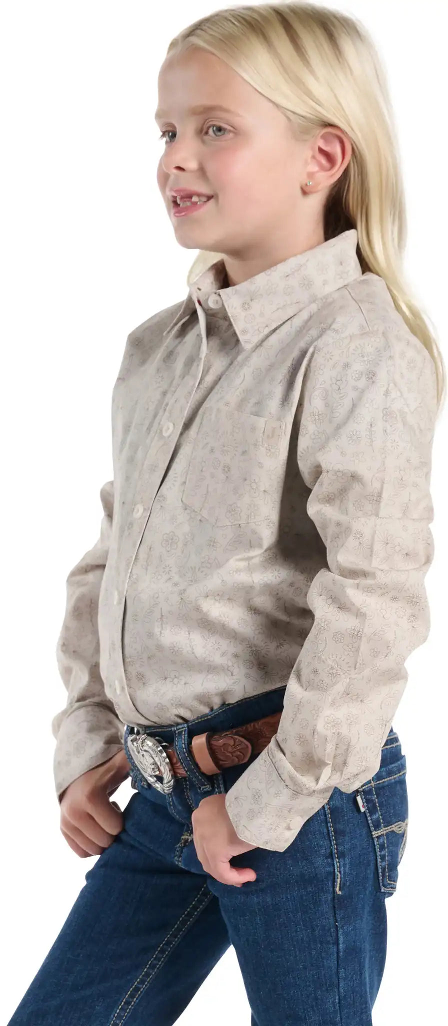 Justin Girls Woven Shirt