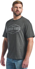 Justin Men's Hexagon Outline Tee