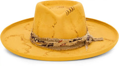 Joline Felt Western Hat
