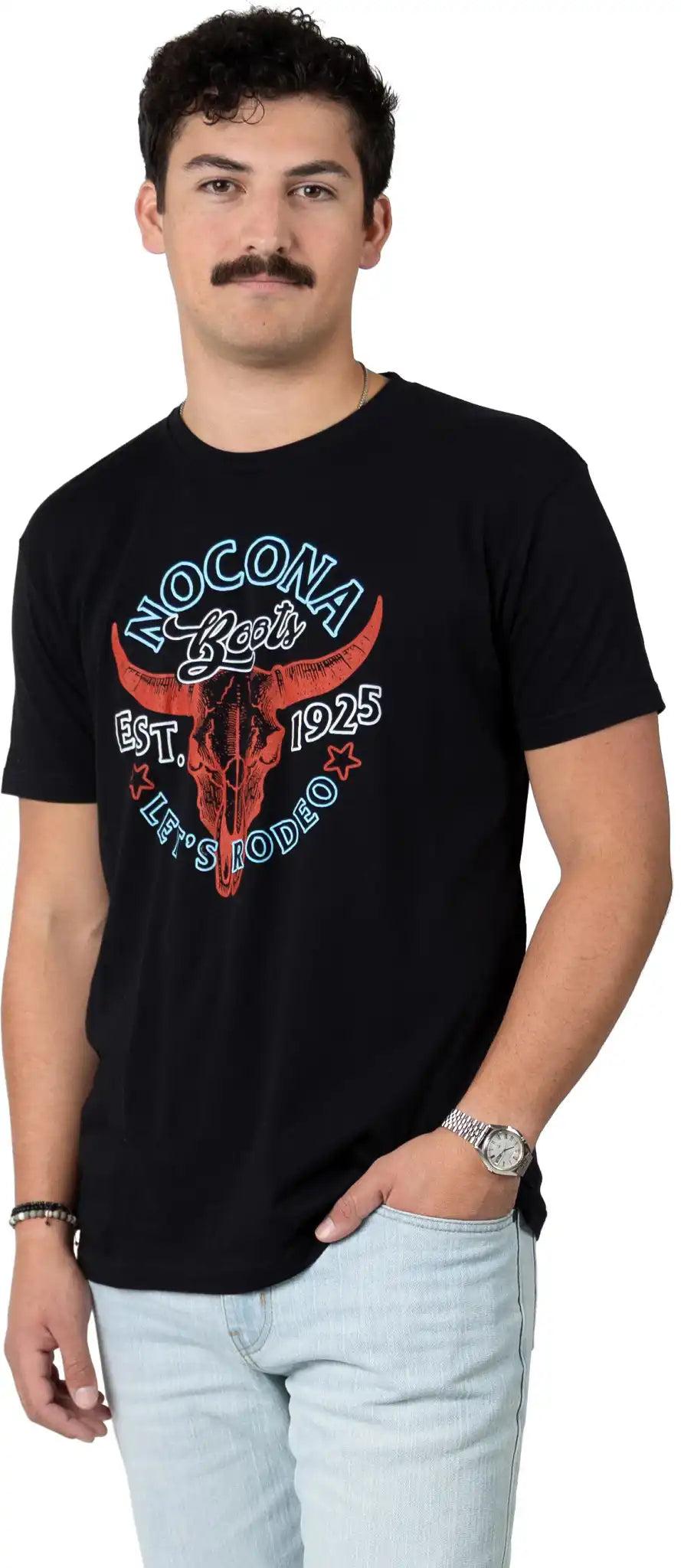 Nocona Graphic Bull Rider Tee