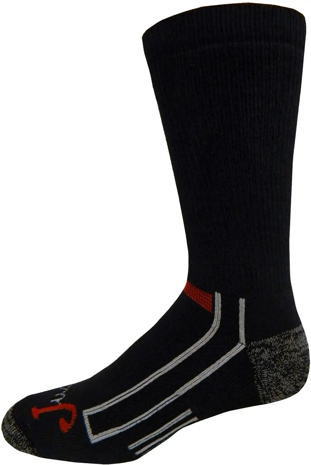2-Pk Full Cushion Crew Socks